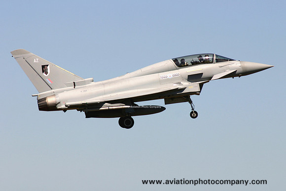 RAF 17 Squadron BAE Typhoon T.1 ZJ811/AZ at RAF Coningsby (2006)
