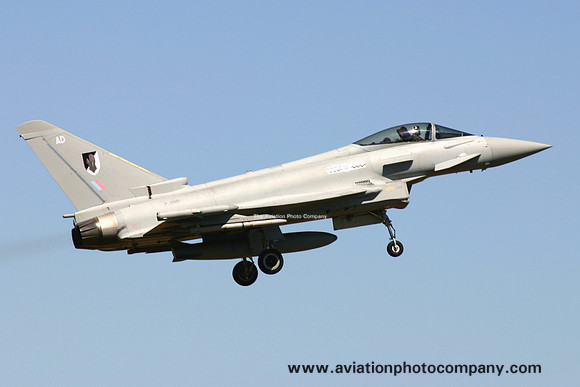 RAF 17 Squadron BAE Typhoon F.2 ZJ916/AD at RAF Coningsby (2006)