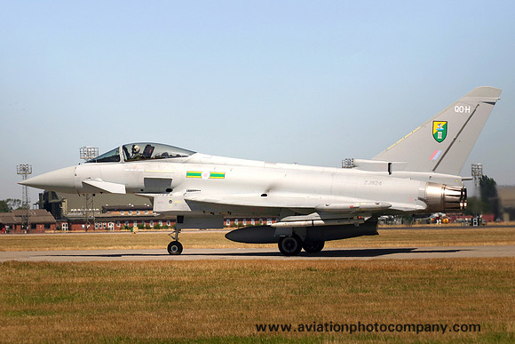 RAF 3 Squadron BAE Typhoon F.2 ZJ924/QO-H at RAF Coningsby (2006)