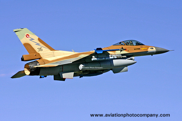 Israeli Air Force 117 Squadron General Dynamics F-16C 315 (2005)