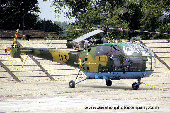Romanian Air Force Sud Alouette III 113 (2006)