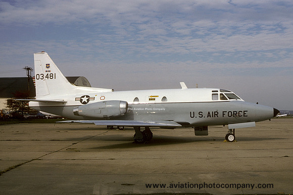 USAF North American T-39A Sabreliner 60-3481 (1974)