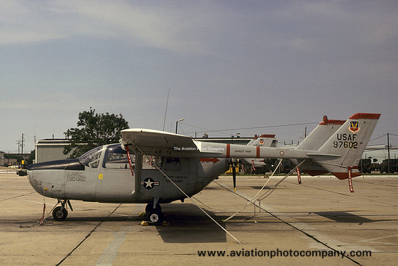 USAF 67 TRW 602 TASS Cessna O-2A Skymaster 69-7602 (1979)