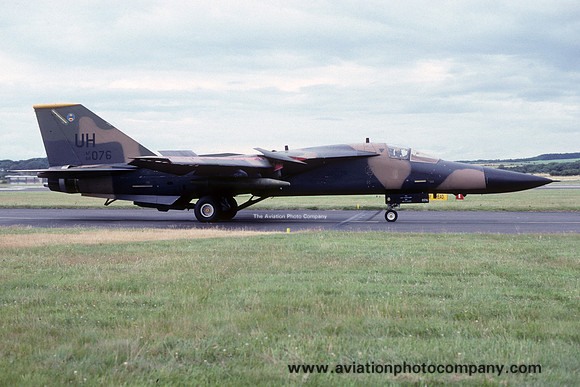 USAF 20 TFW 79 TFS General Dynamics F-111E Aardvark 68-0076/UH (1991)