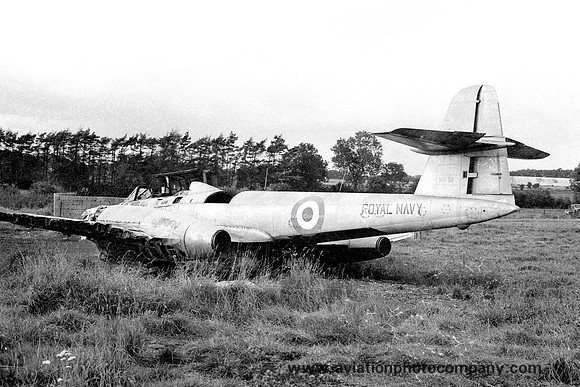 Royal Navy Gloster Meteor TT.20 WM151 (1973)