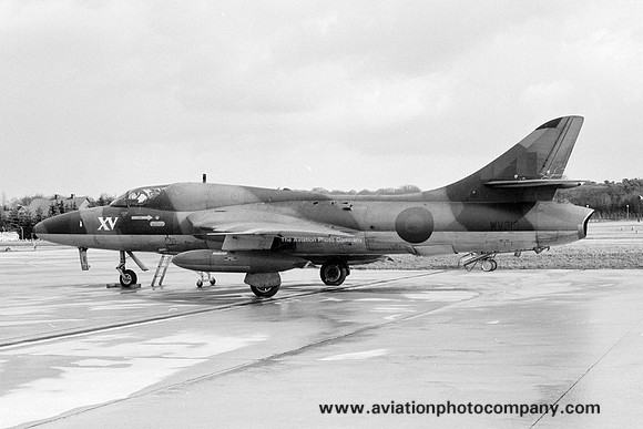 RAF 15 Squadron Hawker Hunter T.7 WV318 (1982)
