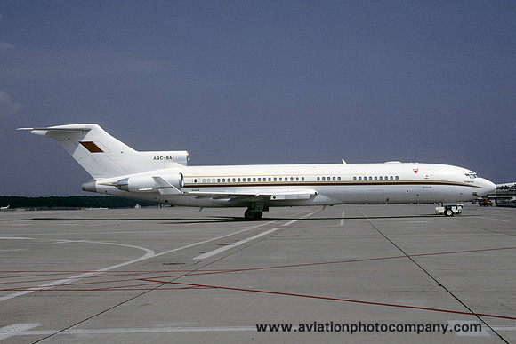 Bahrain Amiri Royal Flight Boeing 727-2M7(A) A9C-BA (1997)
