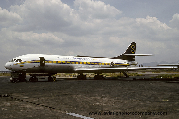 Lineas Aereas Suramericanas Sud Caravelle VI-R HK-2598X (1992)