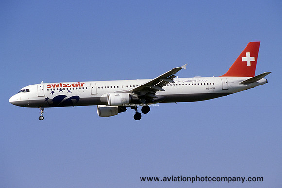 Swissair Airbus A321-111 HB-IOH (2000)