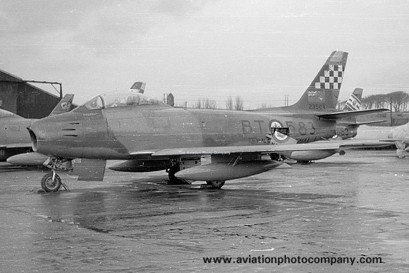 Canadian Air Force 441 Squadron Canadair CL-13 Sabre 6 23583 at Prestwick