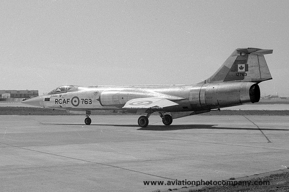 Canadian Air Force Lockheed/Canadair CF-104/F-104G Starfighter 12763 (1967)
