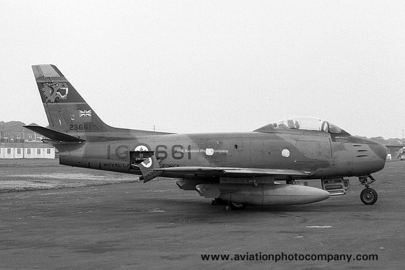 Canadian Air Force 439 Squadron Canadair CL-13 Sabre 6 23661/IG661