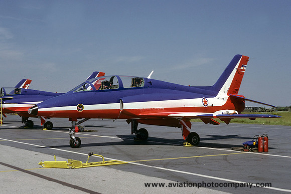 Yugoslavian Air Force Flying Stars Soko G-4 Super Galeb 694 (1990)
