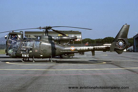 French Army EAALAT Aerospatiale SA.341F Gazelle 1419/AWS (1990)