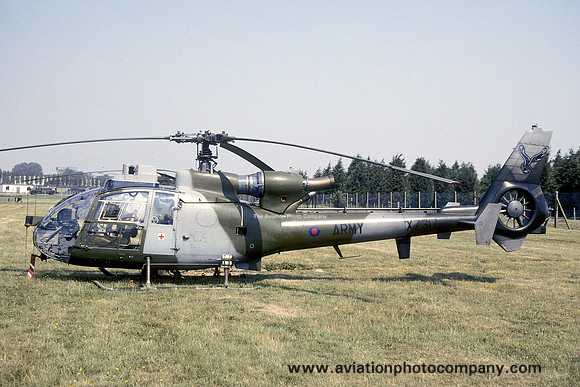 AAC 670 Squadron Westland Gazelle AH.1 XZ317 (1996)