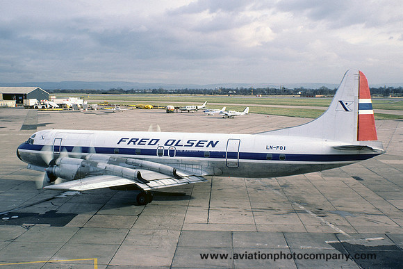 Fred Olsen Lockheed Electra LN-FOI (1980)