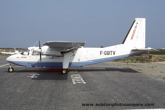 Air Vendee Britten Norman BN-2 Islander F-GBTV (1984)