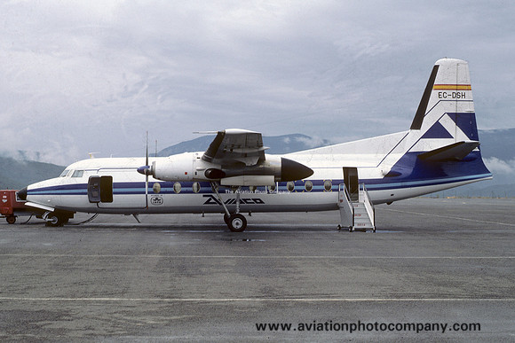 Aviaco Fokker F-27-600 Friendship EC-DSH (1984)