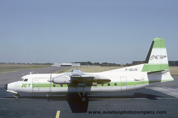 Air Jet Fokker F-27-600 Friendship F-GCJV (1984)