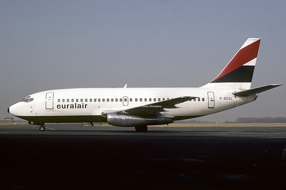 Euralair Boeing 737-222 F-GCSL (1985)