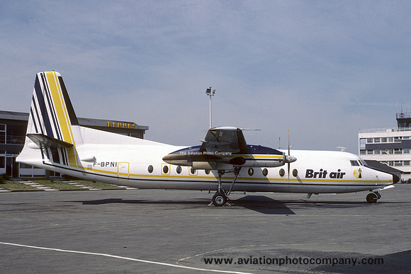 Brit Air Fokker F-27-500 Friendship F-BPNI (1985)