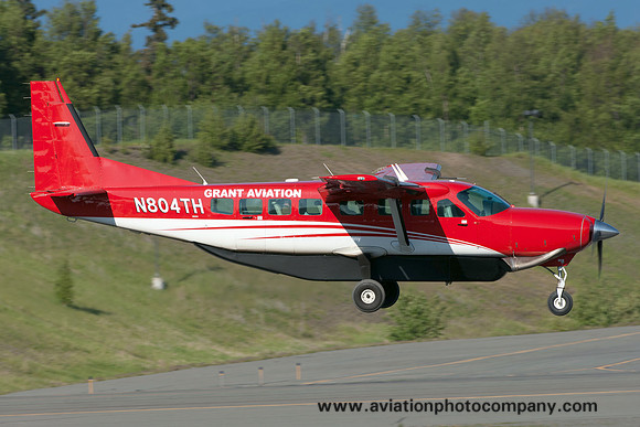 Grant Aviation Cessna 208B Grand Caravan N804TH at Anchorage IAP (2016)
