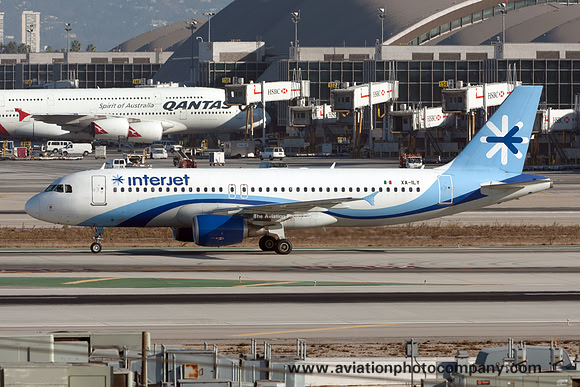 Interjet Airbus A320-214 XA-ILY at Los Angeles IAP (2016)