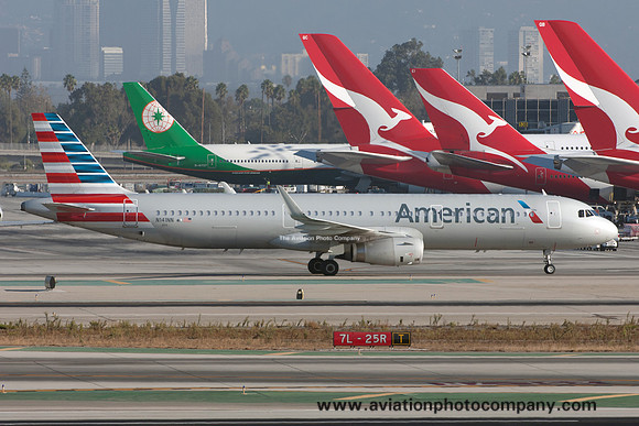 American Airlines Airbus A321-231SL N141NN at Los Angeles IAP (2016)