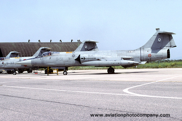 Italian Air Force 9 Stormo Lockheed/FIAT F-104S-ASA Starfighter MM6720/9-51 (2003)