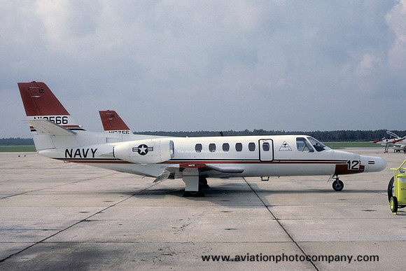 US Navy VT-86 Cessna T-47A Citation N12566/12 (1986)