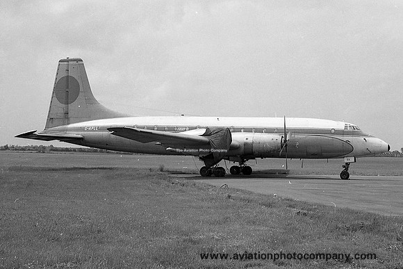 BKS Bristol Britannia G-APLL at Newcastle Woolsington