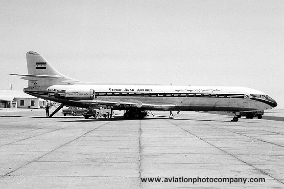 Syrian Arab Airlines Sud Caravelle 10-B3 YK-AFA (1966)