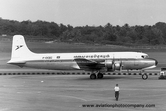 Royal Air Cambodge Douglas DC-6 F-OCEC (1966)