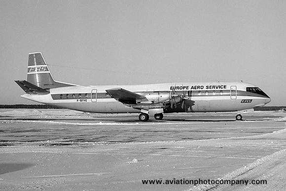 Europe Aero Service Vickers Vanguard F-BTYC (1973)
