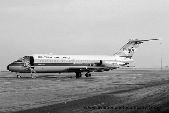 British Midland Airways Douglas DC-9-15 G-BFIH (1979)