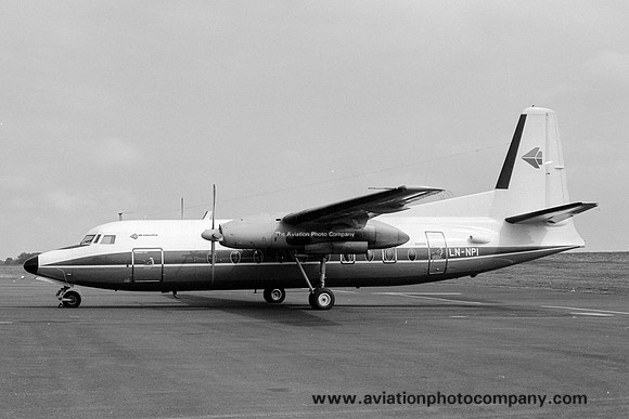 Air Executive Fokker F-27-100 Friendship LN-NPI (1979)