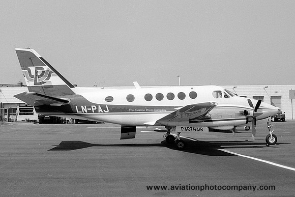 Partnair Beech King Air 100 LN-PAJ (1979)