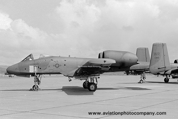 USAF 81 TFW Fairchild A-10A Thunderbolt 800183/WR (1982)