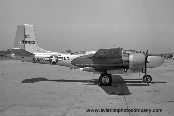USAF Colorado ANG Douglas B-26B Invader 41-39583