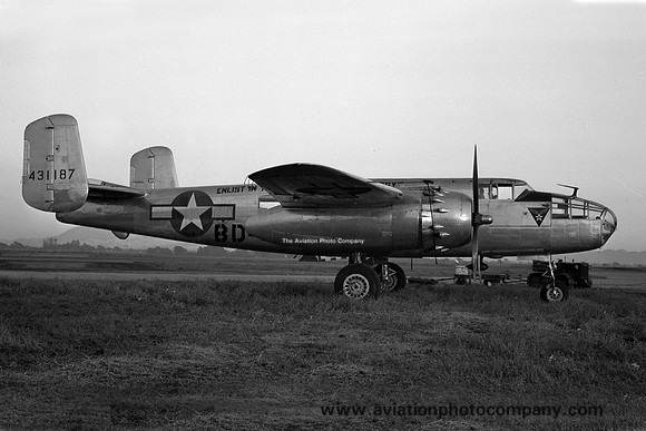 USAF North American B-25J Mitchell 44-31187