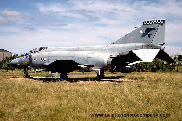 RAF McDonnell F-4K Phantom FG.1 XV586 at RAF Leuchars (1996)