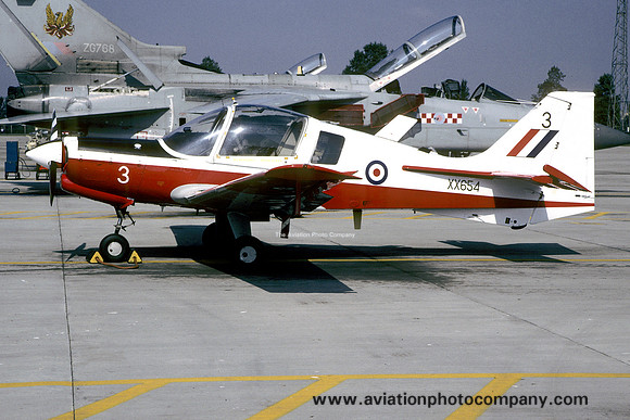 RAF Central Flying School SAL Bulldog T.1 XX654/3 (1996)