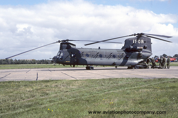 RAF 7 Squadron/IFOR Vertol Chinook HC.2 ZA675/EB (1996)
