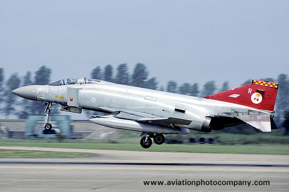 RAF 92 Squadron McDonnell F-4M Phantom FGR.2 XV435/R (1990)