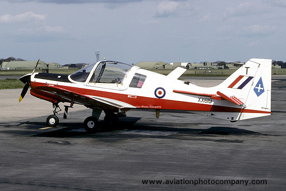 RAF Northumbrian UAS SAL Bulldog T.1 XX619/T (1996)