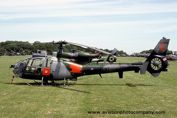 AAC 670 Squadron Westland Gazelle AH.1 ZB666/G at Middle Wallop (1996)