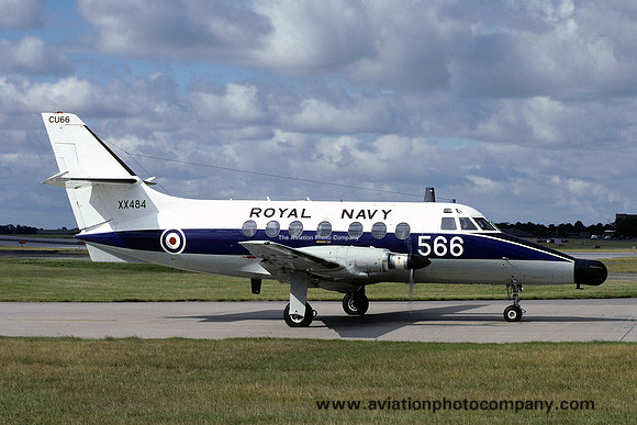 Royal Navy 750 Squadron Handley Page Jetstream T.2 XX484/CU566 (1996)