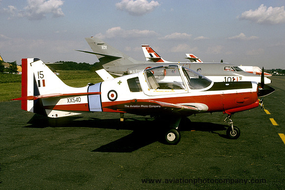 RAF 3 FTS SAL Bulldog T.1 XX540 (1996)