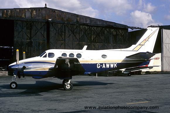 Alfred McAlpine Beech King Air B90 G-AWWK (1970)