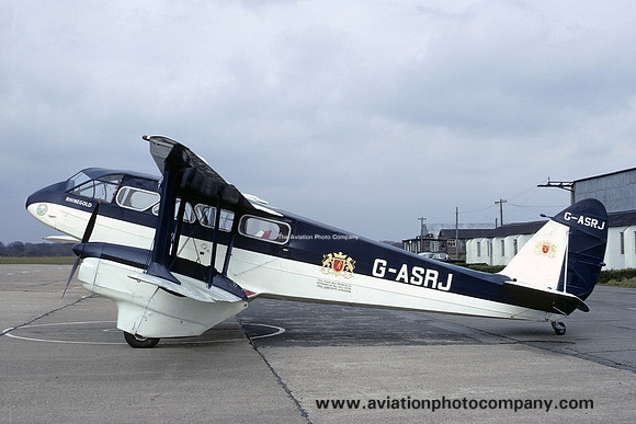Army Parachute Association De Havilland Dragon Rapide G-ASRJ (1968)